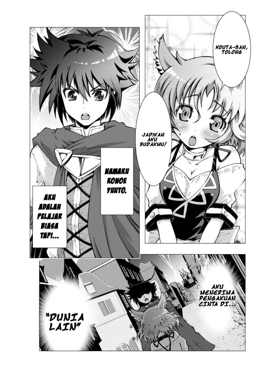 Isekai Shihai no Skill Taker: Zero kara Hajimeru Dorei Harem Chapter 01 Gambar 1